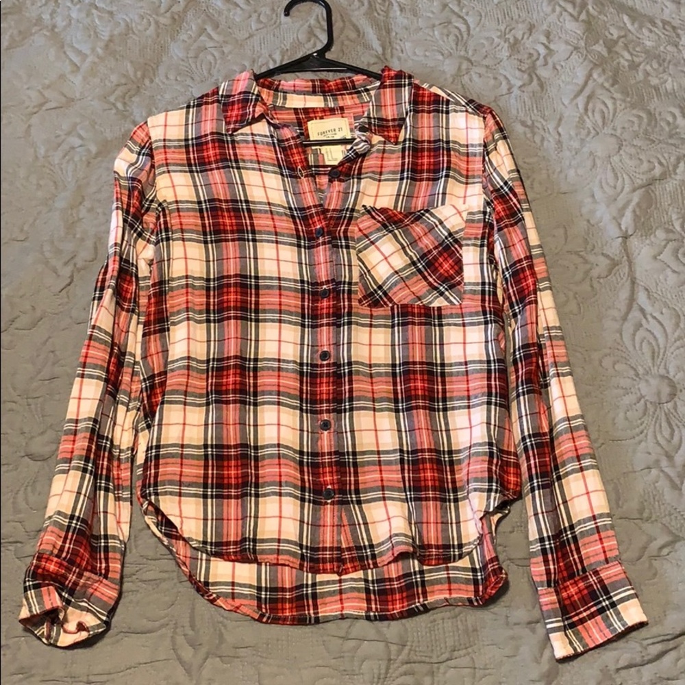 Plaid button up